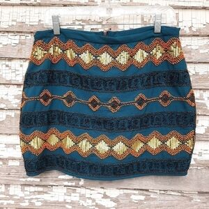 🌟 English Rose beaded skirt size large